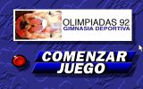 [Скриншот: Olimpiadas 92: Gimnasia Deportiva]