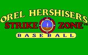 Orel Hershiser's Strike Zone Baseball