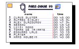 [Paris Dakar 1990 - скриншот №7]