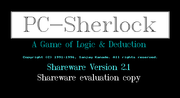 PC-Sherlock: A Game of Logic & Deduction