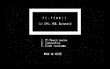 [PC-Tennis - скриншот №1]