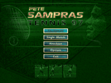 [Скриншот: Pete Sampras Tennis '97]