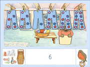 Peter Rabbit's Number Garden