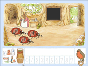 Peter Rabbit's Number Garden