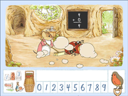 Peter Rabbit's Number Garden