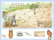 Peter Rabbit's Number Garden