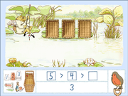 Peter Rabbit's Number Garden