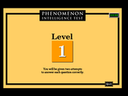 Phenomenon Intelligence Game
