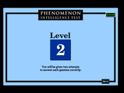 Phenomenon Intelligence Game