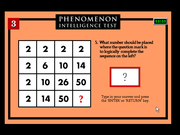 Phenomenon Intelligence Game