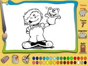 Pinta con el elefantito Tito