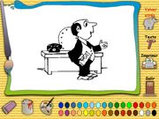 Pinta con el elefantito Tito