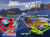 [Скриншот: Powerboat Racing]