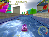 [Скриншот: Powerboat Racing]