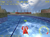 [Скриншот: Powerboat Racing]