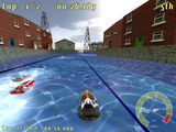 [Скриншот: Powerboat Racing]