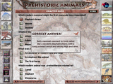[Скриншот: Prehistoric Animals]