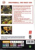[Pro Pinball: Big Race USA - обложка №3]