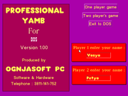 Professional Yamb