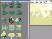 Puzzle on CD: Surfing