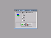 Puzzle on CD: Yellowstone National Park