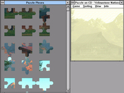 Puzzle on CD: Yellowstone National Park