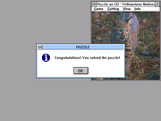 Puzzle on CD: Yellowstone National Park