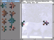 Puzzle on CD: Yellowstone National Park