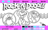 [Rock-A-Doodle: The Computerized Coloring Book - скриншот №1]