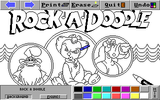 [Rock-A-Doodle: The Computerized Coloring Book - скриншот №2]