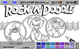 [Rock-A-Doodle: The Computerized Coloring Book - скриншот №3]
