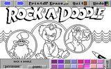 [Rock-A-Doodle: The Computerized Coloring Book - скриншот №4]