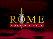 Rome: Caesar's Will