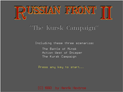 Russian Front II: The Kursk Campaign