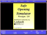 [Скриншот: Safe Opening Simulator]