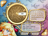 [Скриншот: Sailor Moon: Horoskop & Games]