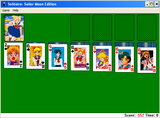[Sailor Moon Solitaire - скриншот №1]