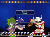 [Скриншот: Saint Seiya Typing: Ryu Sei Ken]