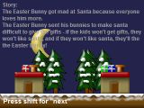 [Скриншот: The Santa Mission: Santa vs. The Easter Bunny]