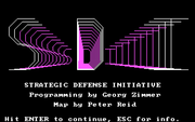 SDI: Strategic Defense Initiative