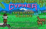 The Secret Codes of C.Y.P.H.E.R.: Operation Wildlife
