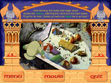 [Скриншот: The Secret of the Hunchback Interactive Storybook]