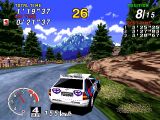[Скриншот: Sega Rally Championship]