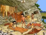 [Скриншот: Sethi et la tribu de Neandertal]