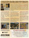 [Sid Meier's Civilization II - обложка №2]