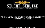 [Скриншот: Silent Service]