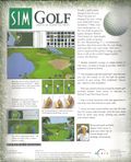[SimGolf - обложка №4]