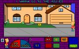 [Скриншот: The Simpsons: Bart's House of Weirdness]