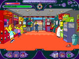 [Скриншот: The Simpsons: Virtual Springfield]