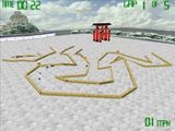[Скриншот: Snowmobile Championship 2000]